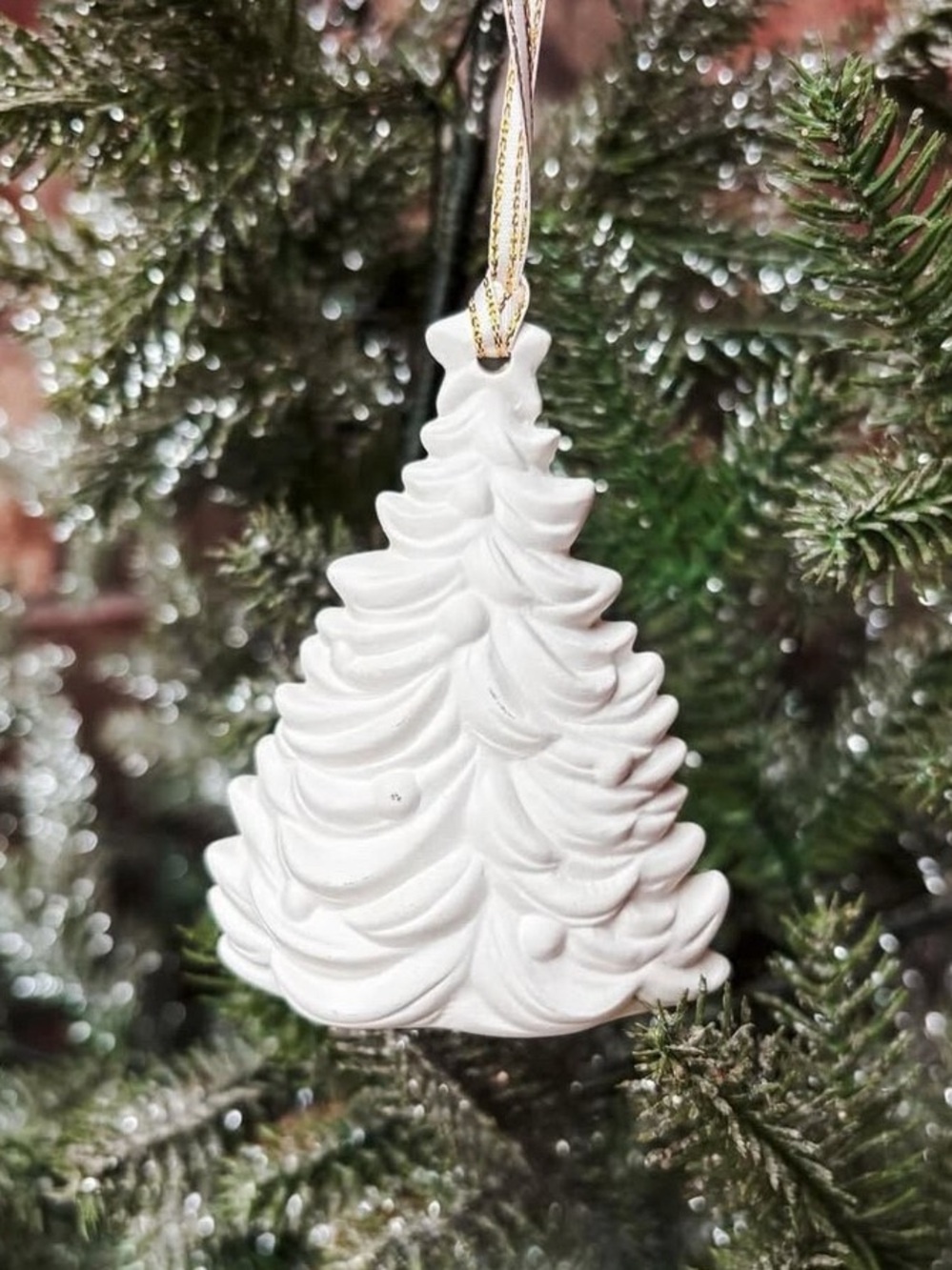Scentsy Porcelain Christmas Tree Scented Ornament